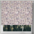 Watercolour Floral Mauve Electric Pelmet Roller Blinds Frame