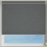 Weave Blackout Charcoal Electric Pelmet Roller Blinds Frame