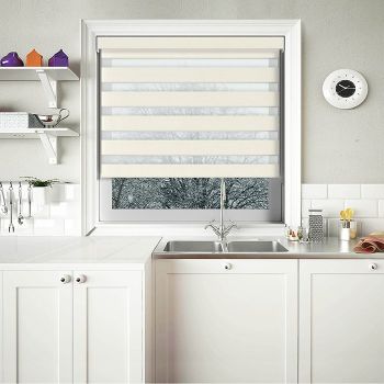 Which fabric features on electric day night blinds suit which rooms